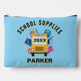 Zurück zur Schule - Personalisierte Kinderbetreuun Zubehörtasche