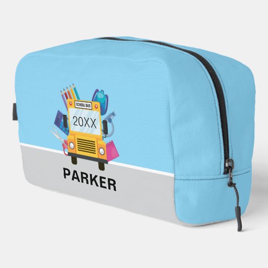 Zurück zur Schule Personalisiertes Kinderzubehör Waschbeutel (Rechte Ecke)