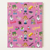 Zurück zur Schule Planer (Rückseite)