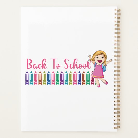 zurück zur Schule Planer (Rückseite)