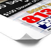 zurück zur Schule Poster (Ecke)