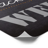 Zurück zur Schule Poster (Ecke)