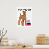 Zurück zur Schule Poster (Küche)