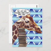 Zurück zur Schule Postkarte (Vorne/Hinten)