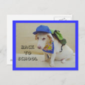 Zurück zur Schule Postkarte (Vorne/Hinten)