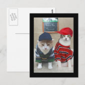 Zurück zur Schule Postkarte (Vorne/Hinten)