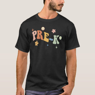 Zurück zur Schule Pre K Erster Schultag Lehrer K T-Shirt