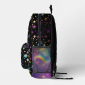 Zurück zur Schule Rainbow Pastell Glitzer Starry N Bedruckter Rucksack (Rechts)