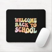 Zurück zur Schule Retro erster Schullehrertag Mousepad (Mit Mouse)