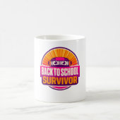 Zurück zur Schule Retro Schulbus Tasse (Mittel)