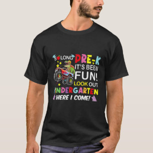 Zurück zur Schule Rex so langer Kindergarten hier T-Shirt