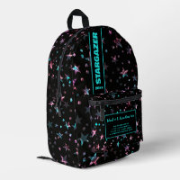 Zurück zur Schule Rosa Blauer Nebel Rave Starry Ni