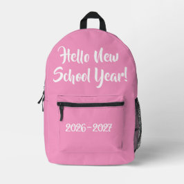Zurück zur Schule-Rucksack | Schulbedarf Bedruckter Rucksack