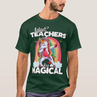 Zurück zur Schule Säugling Lehrerin Squad Unicorn T-Shirt