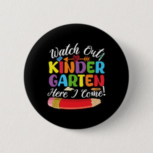 Zurück zur Schule, schau mir den Kindergarten an Button