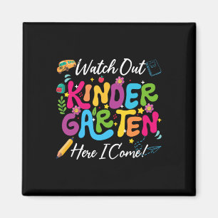 Zurück zur Schule, schau mir den Kindergarten an Magnet