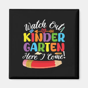 Zurück zur Schule, schau mir den Kindergarten an Magnet