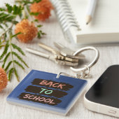 Zurück zur Schule Schlüsselanhänger (Vorderseite rechts)