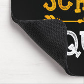 Zurück zur Schule Schüler Lehrer Mittelschule Grup Mousepad (Ecke)