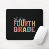 Zurück zur Schule Schüler Lehrer Oh Hey 4. Vierte Mousepad (Mit Mouse)