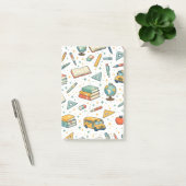 Zurück zur Schule Schulmaterial-Muster-Notizblock Post-it Klebezettel (Büro)