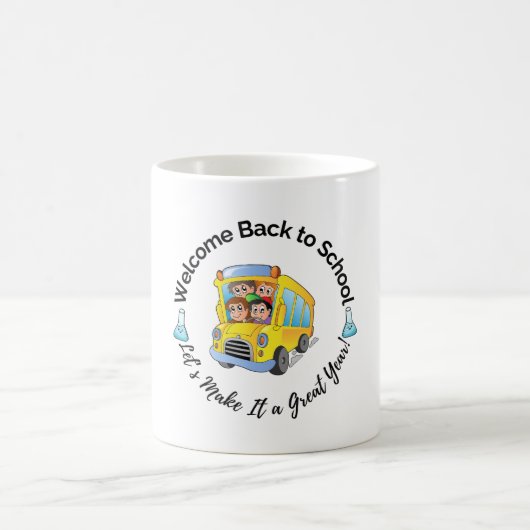 Zurück zur Schule – Science Vibes Tasse (Mittel)