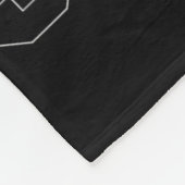 Zurück zur Schule Senior 2025 Fleecedecke (Ecke)