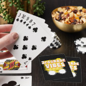 Zurück zur Schule Shirt der dritten Klasse Vibes Spielkarten (In Situ)