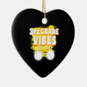 Zurück zur Schule Shirt der zweiten Klasse Keramik Ornament (Rechts)