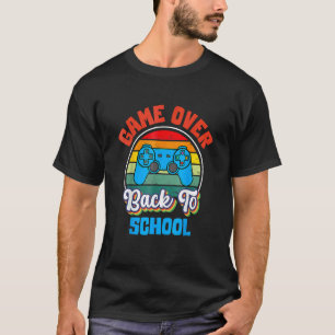 Zurück zur Schule Spiel vorbei Lehrer Schüler Kont T-Shirt