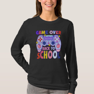 Zurück zur Schule Spiel vorbei Lehrer Schüler Kont T-Shirt