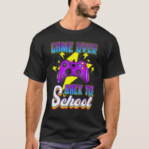 Zurück zur Schule Spiel vorbei Lehrer Schüler Ste T-Shirt