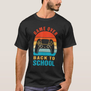 Zurück zur Schule Spiel vorbei Lehrer Schüler Ste T-Shirt