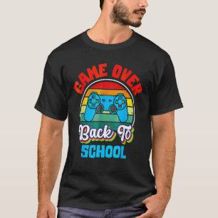 Zurück zur Schule Spiel vorbei Lehrer Schüler Ste T-Shirt
