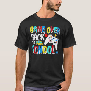 Zurück zur Schule Spiel vorbei Lehrer Schüler Steu T-Shirt
