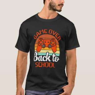 Zurück zur Schule Spiel vorbei Lehrer Schüler Steu T-Shirt