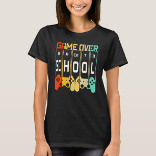 Zurück zur Schule Spiel vorbei Lehrer Schüler Steu T-Shirt