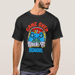 Zurück zur Schule Spiel vorbei Lehrer Schüler Steu T-Shirt