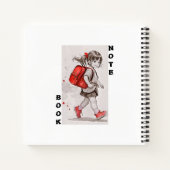 Zurück zur Schule - SpiralNotebook Notizblock (Rückseite)