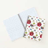 Zurück zur Schule SpiralNotebook: Spaß und Farbenf Notizblock (Innenseite)