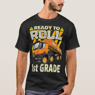 Zurück zur Schule - Sprungwagen Bereit für den 1. T-Shirt