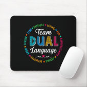 Zurück zur Schule-Squad-Schüler süß zweisprachig Mousepad (Mit Mouse)