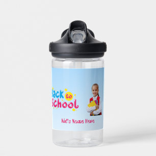 Zurück zur Schule Süße Kinder Schüler Trinkflasche