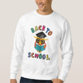 Zurück zur Schule Sweatshirt (Vorderseite)