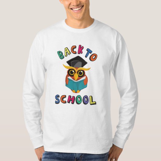Zurück zur Schule T-Shirt (Vorderseite)