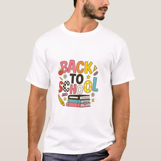 zurück zur Schule T-Shirt (Vorderseite)