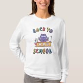 Zurück zur Schule T-Shirt (Vorderseite)