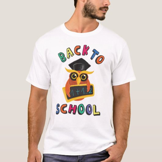 Zurück zur Schule T-Shirt (Vorderseite)
