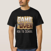 Zurück zur Schule T-Shirt (Vorderseite)