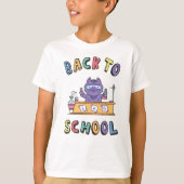Zurück zur Schule T-Shirt (Vorderseite)
